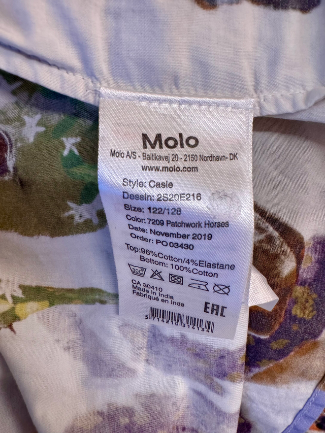 Molo Long-sleeve Horse Dress