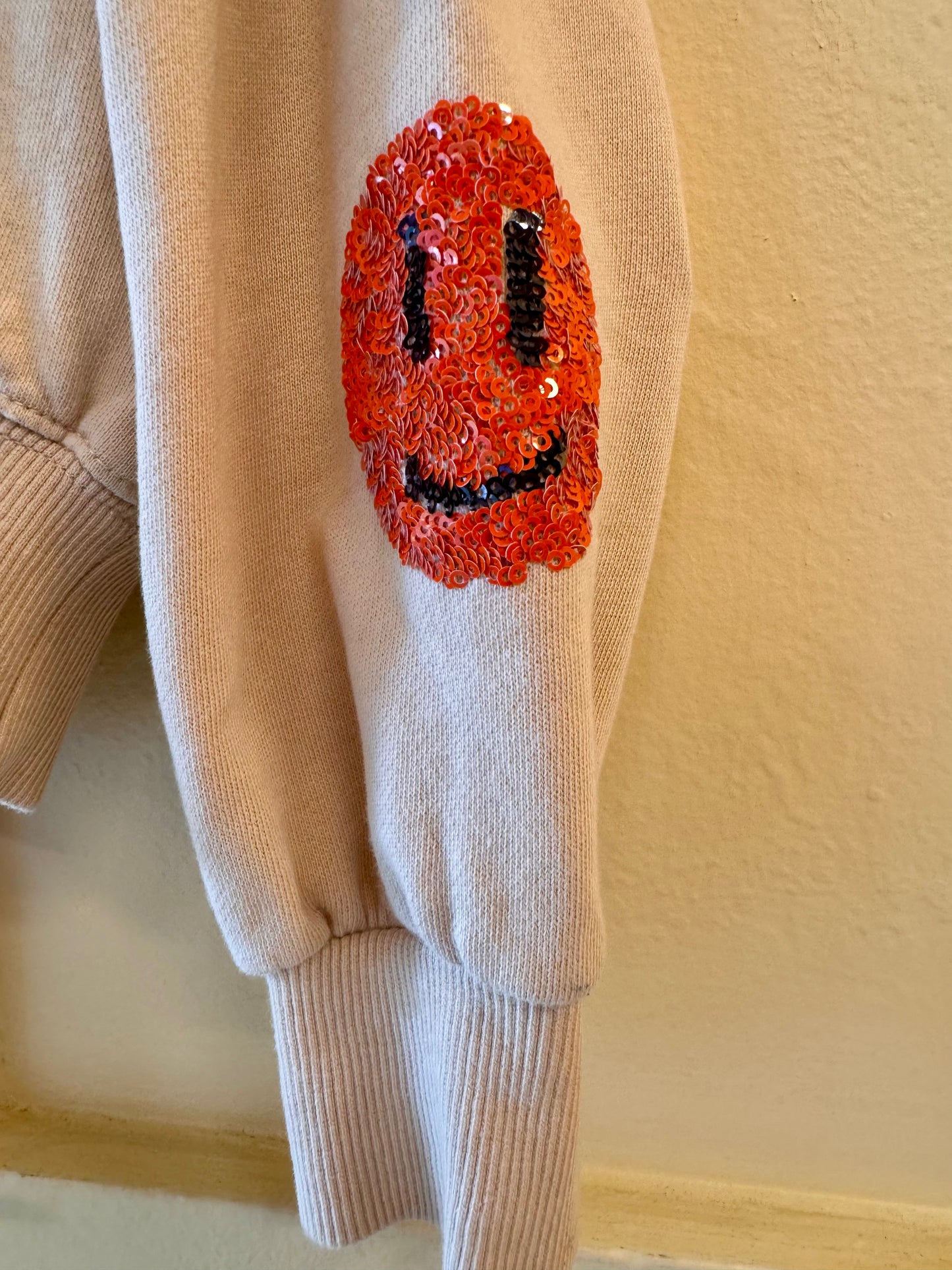 Molo Sequin Smiley Sweatshirt