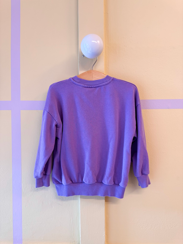 Mini Rodini Purple Strawberry Sweatshirt