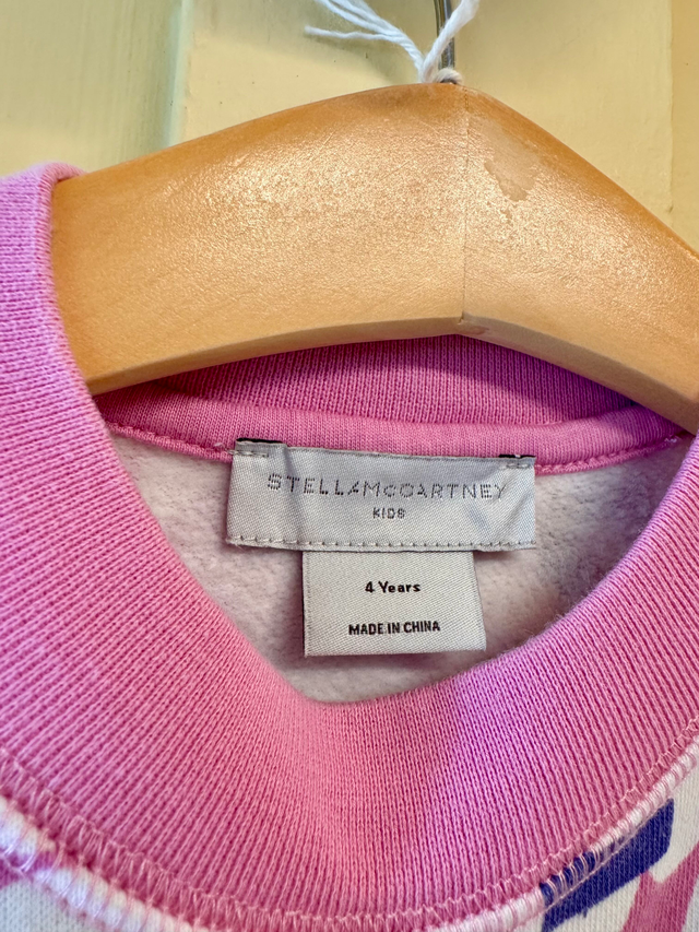 Stella McCartney Letter Sweater Dress