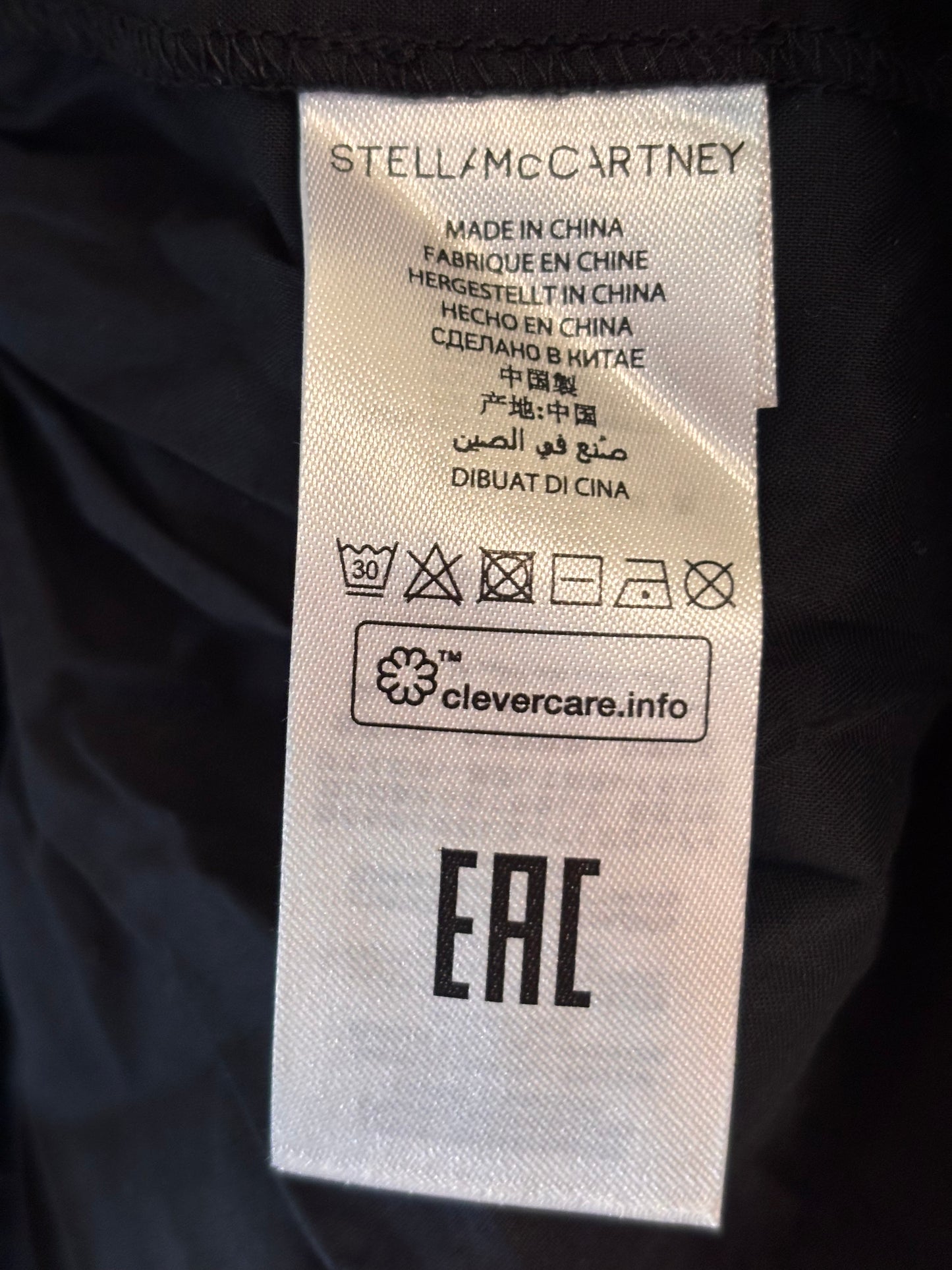 Stella McCartney Black Heart Tulle Dress