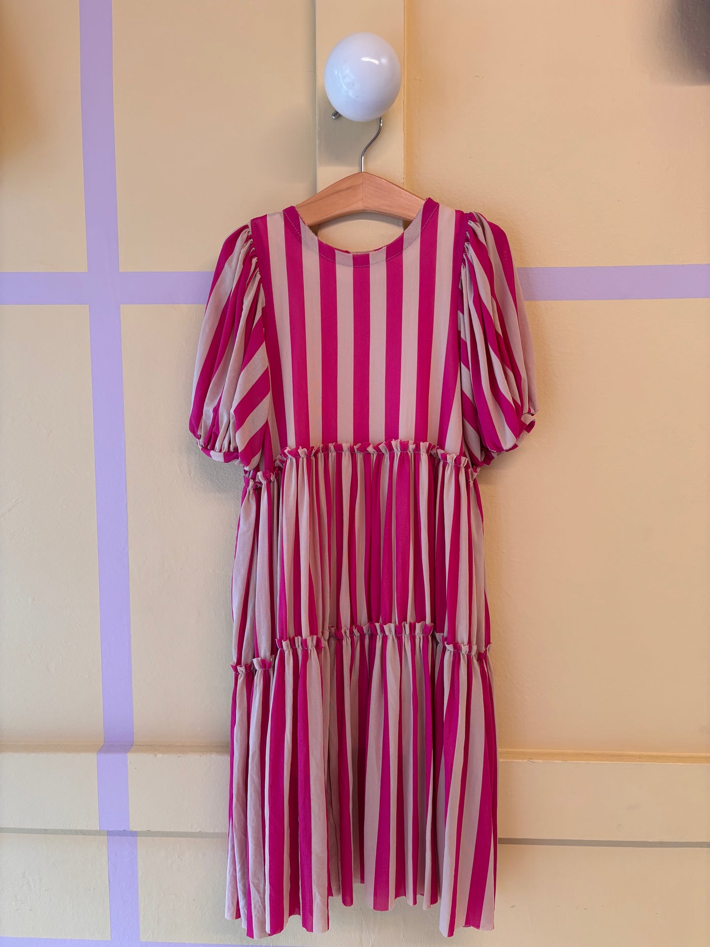 Little Creative Factory Pink Stripe Dress