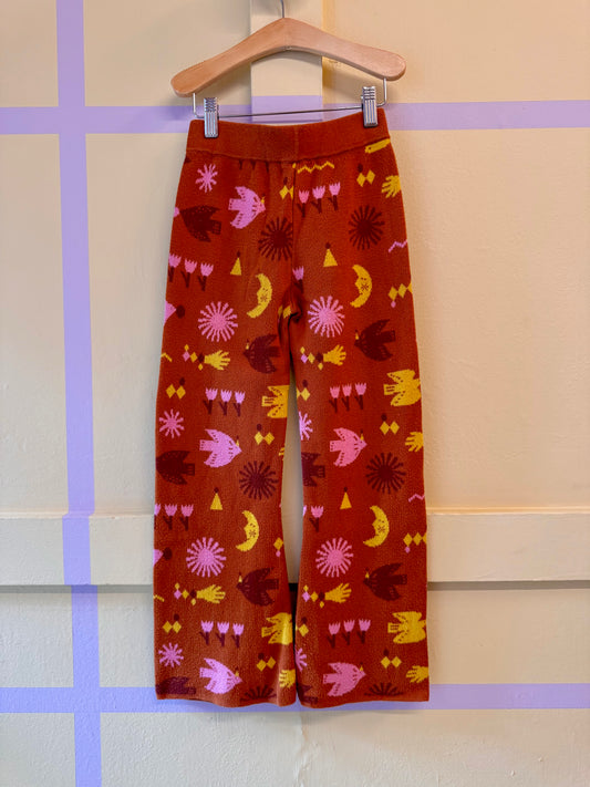 Misha & Puff Knit Wide-Leg Pants
