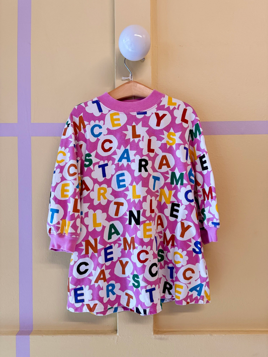 Stella McCartney Letter Sweater Dress