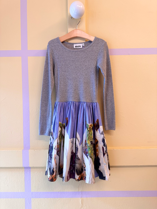 Molo Long-sleeve Horse Dress